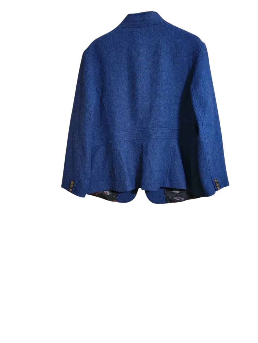 Talbots Blue Wool Blend Blazer Jacket